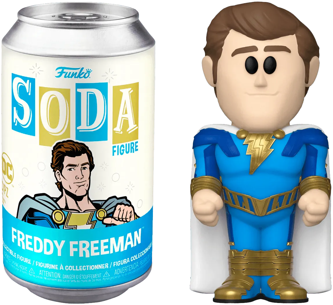 Shazam 2: Fury Of The Gods - Freddy Freeman (with chase) Vinyl Soda