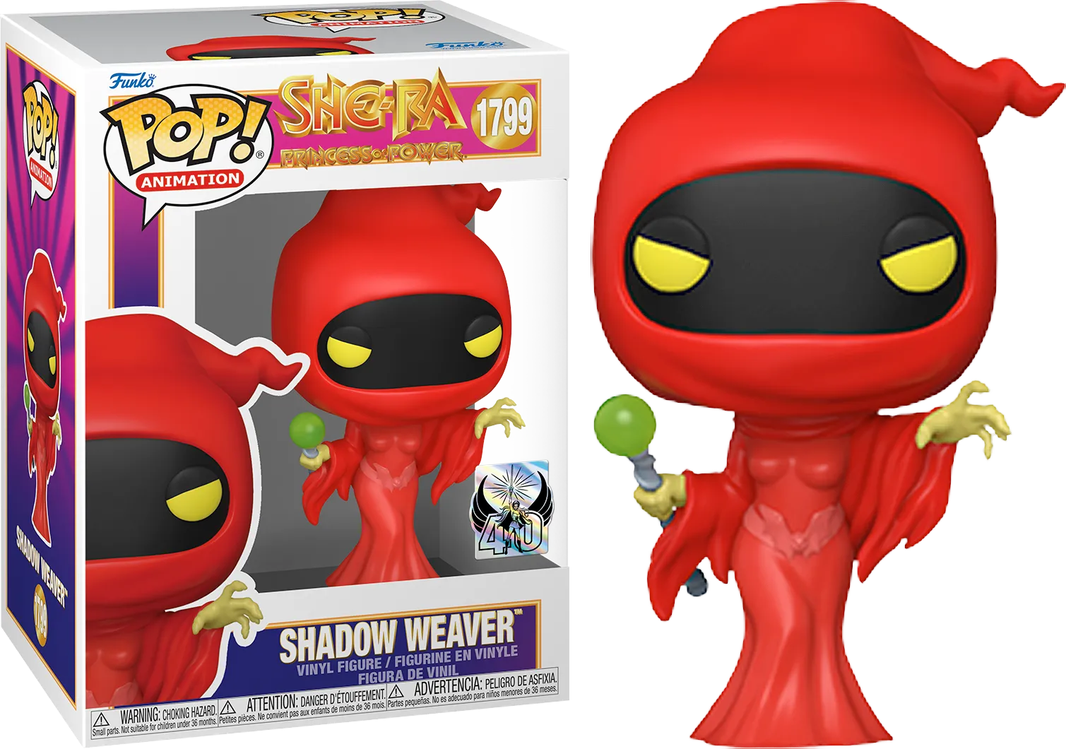 She-Ra: 40th Anniversary - Shadow Weaver Pop! Vinyl