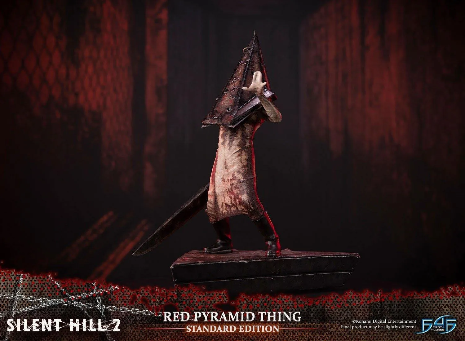 Silent Hill 2 - Red Pyramid Thing Statue - Image 9