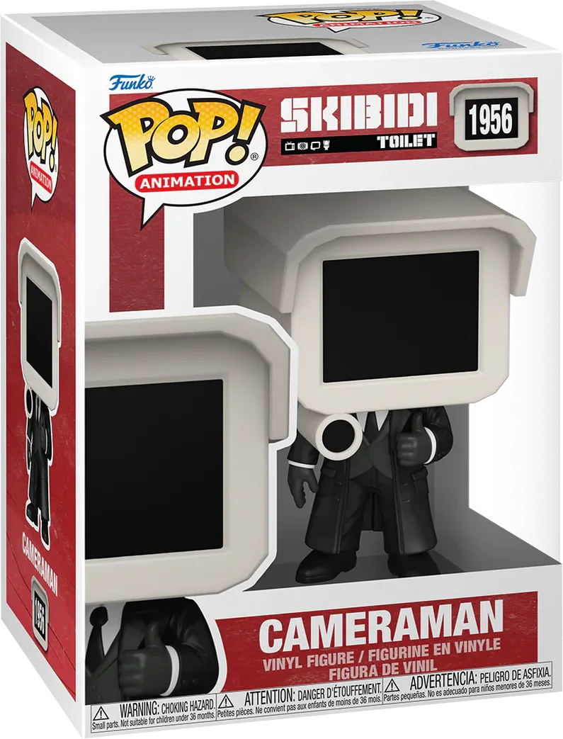 Skibidi Toilet - Cameraman Pop! Vinyl - Image 3