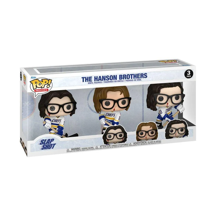 Slap Shot - The Hansons Pop! Vinyl 3-Pack - Image 3