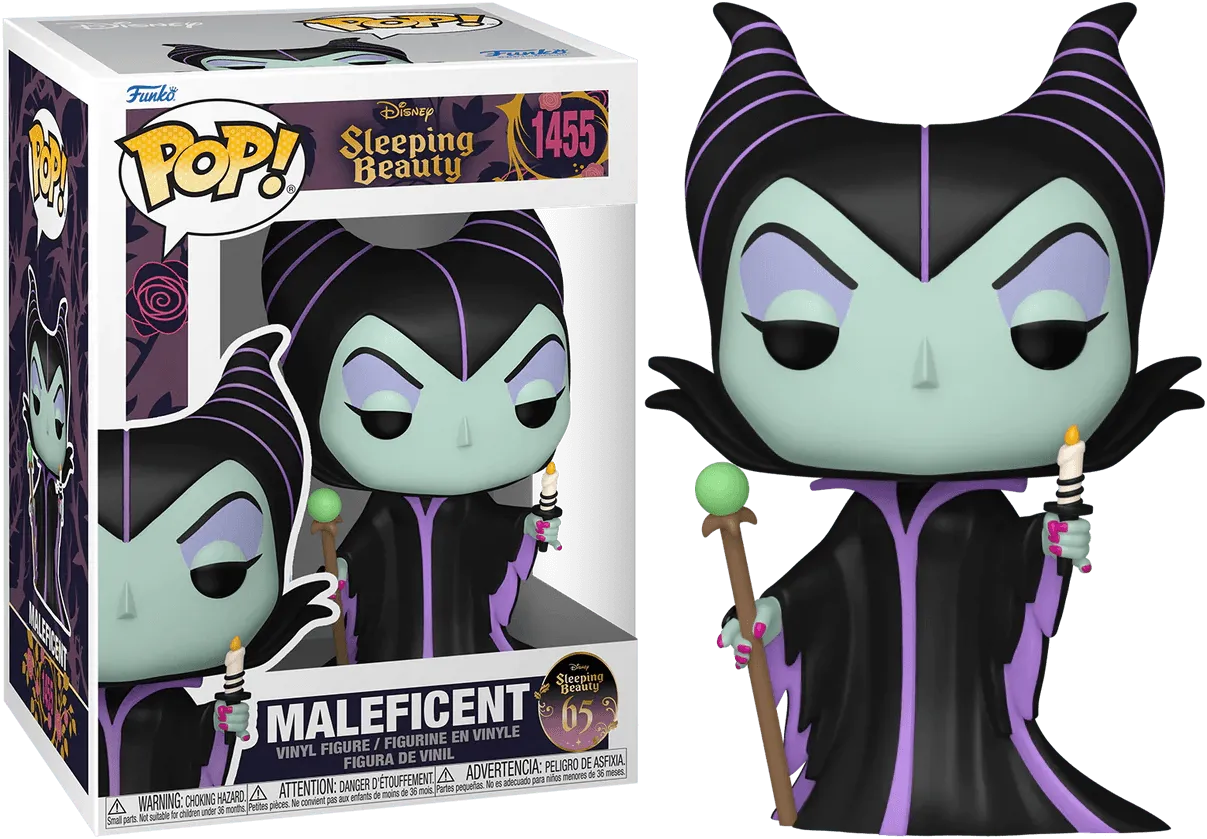 Sleeping Beauty: 65th Anniversary - Maleficent with Candle Pop! Vinyl