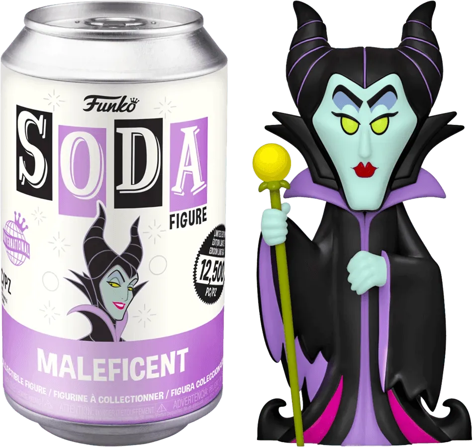 Sleeping Beauty - Maleficent (with chase) Vinyl Soda