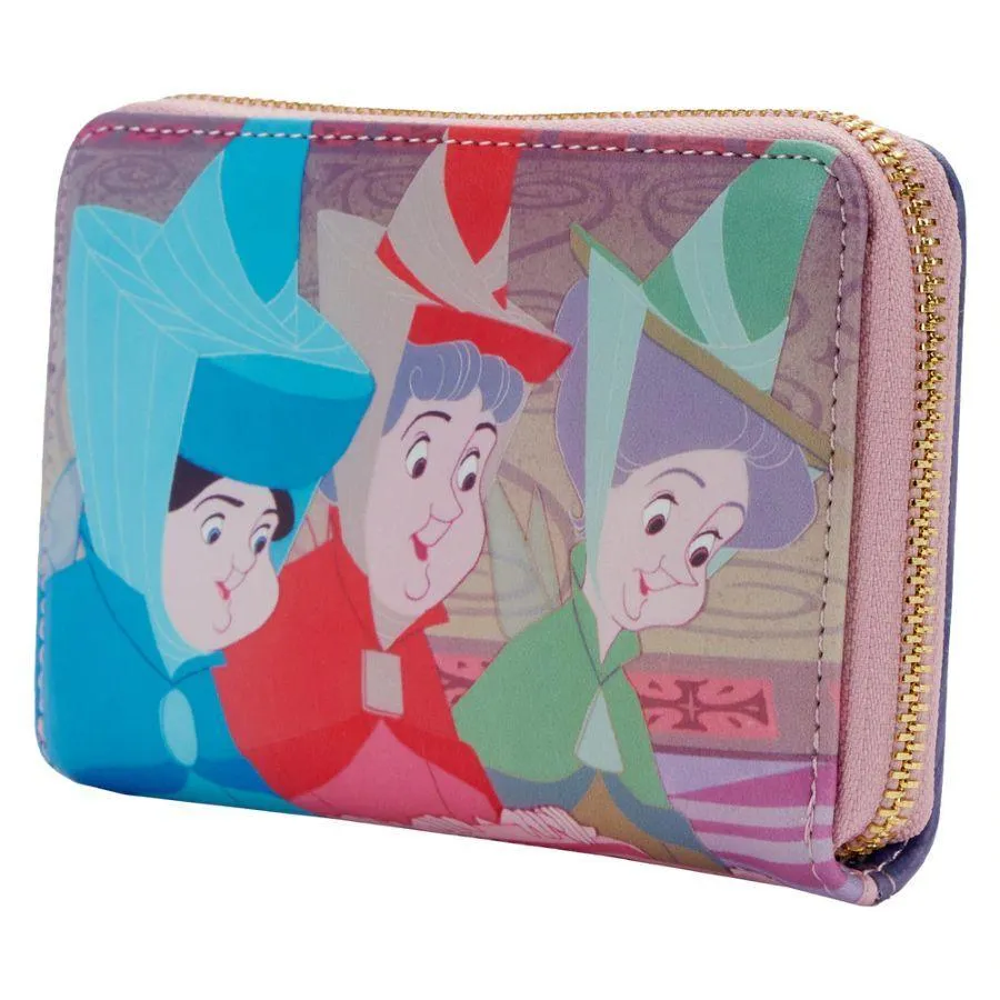 Sleeping Beauty - Princess Scene Zip Purse - Image 2