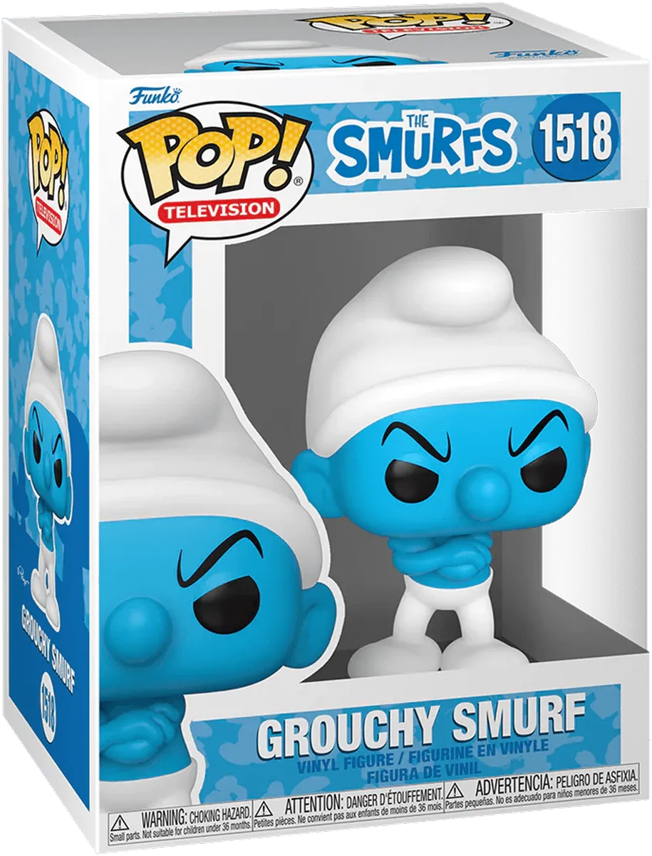 Smurfs - Grouchy Smurf Pop! Vinyl - Image 3