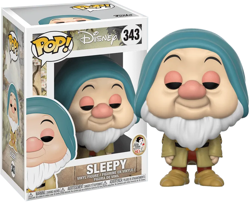 Snow White and the Seven Dwarfs (1937) - Sleepy Pop! Vinyl