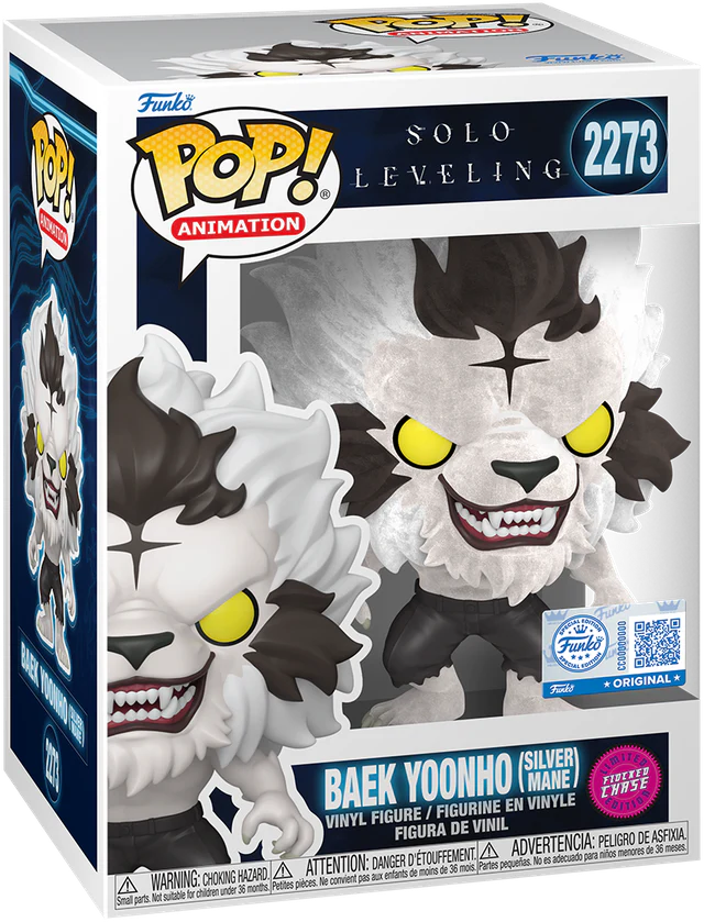 Solo Leveling - Baek Yoonho (Silver Mane) Pop! Vinyl - Chase Bundle [RS] - Image 3