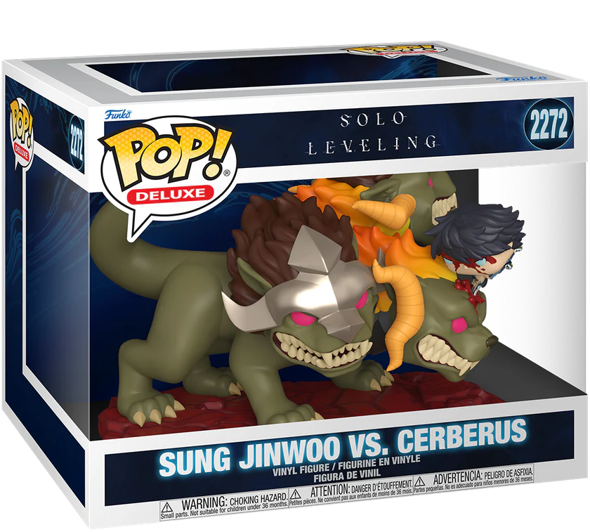 Solo Leveling - Sung Jinwoo vs Cerberus Deluxe Pop! Vinyl - Image 3
