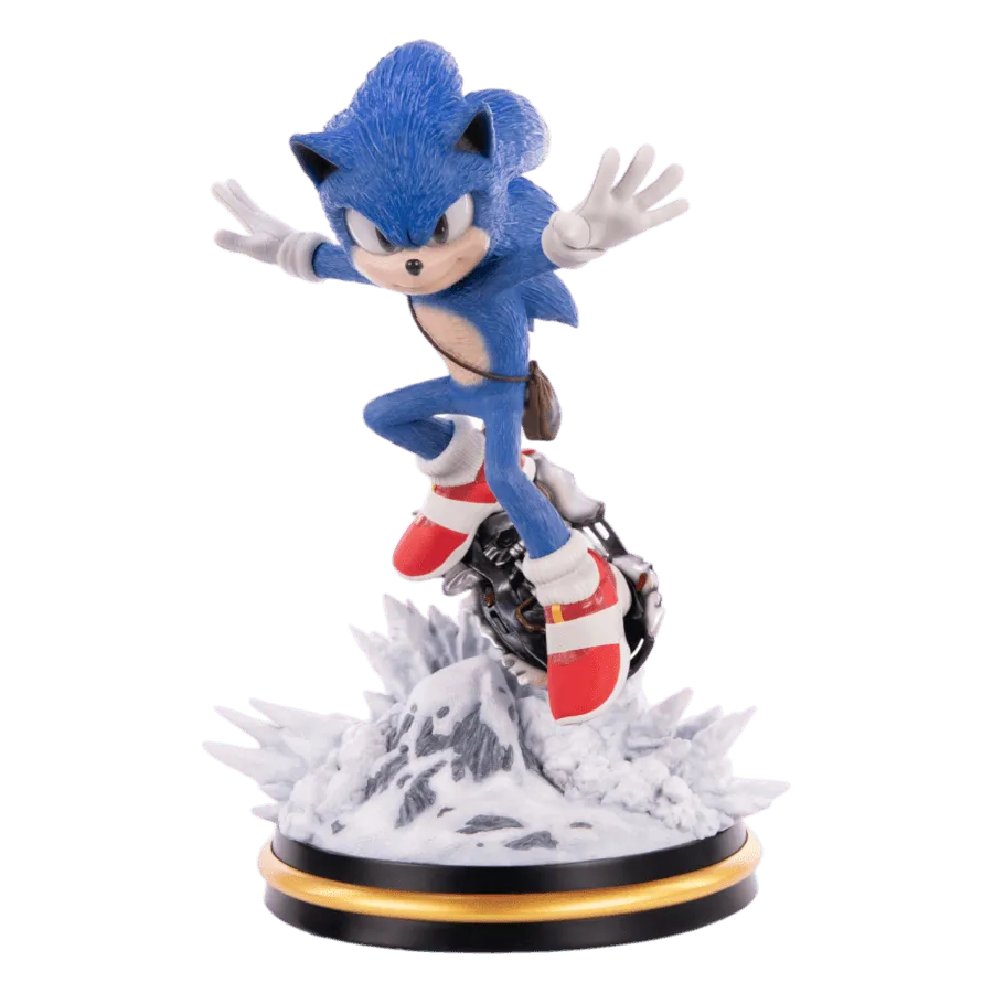 Sonic the Hedgehog 2 - Sonic Mountain Chase Statue