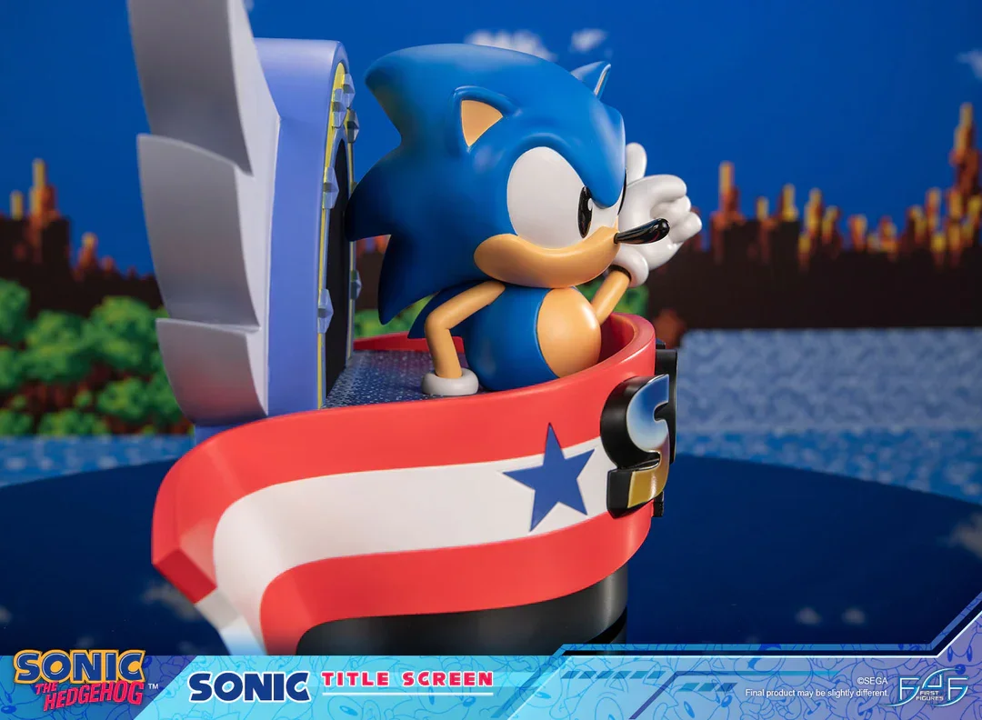 Sonic - Sonic The Hedgehog Title Screen Statue - Image 15