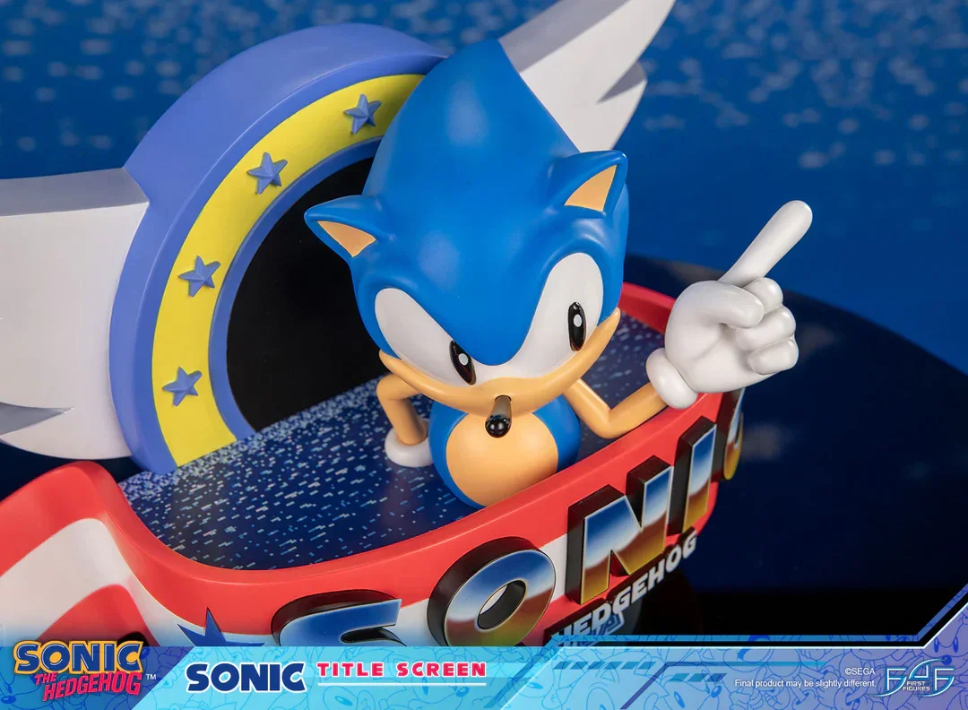 Sonic - Sonic The Hedgehog Title Screen Statue - Image 16