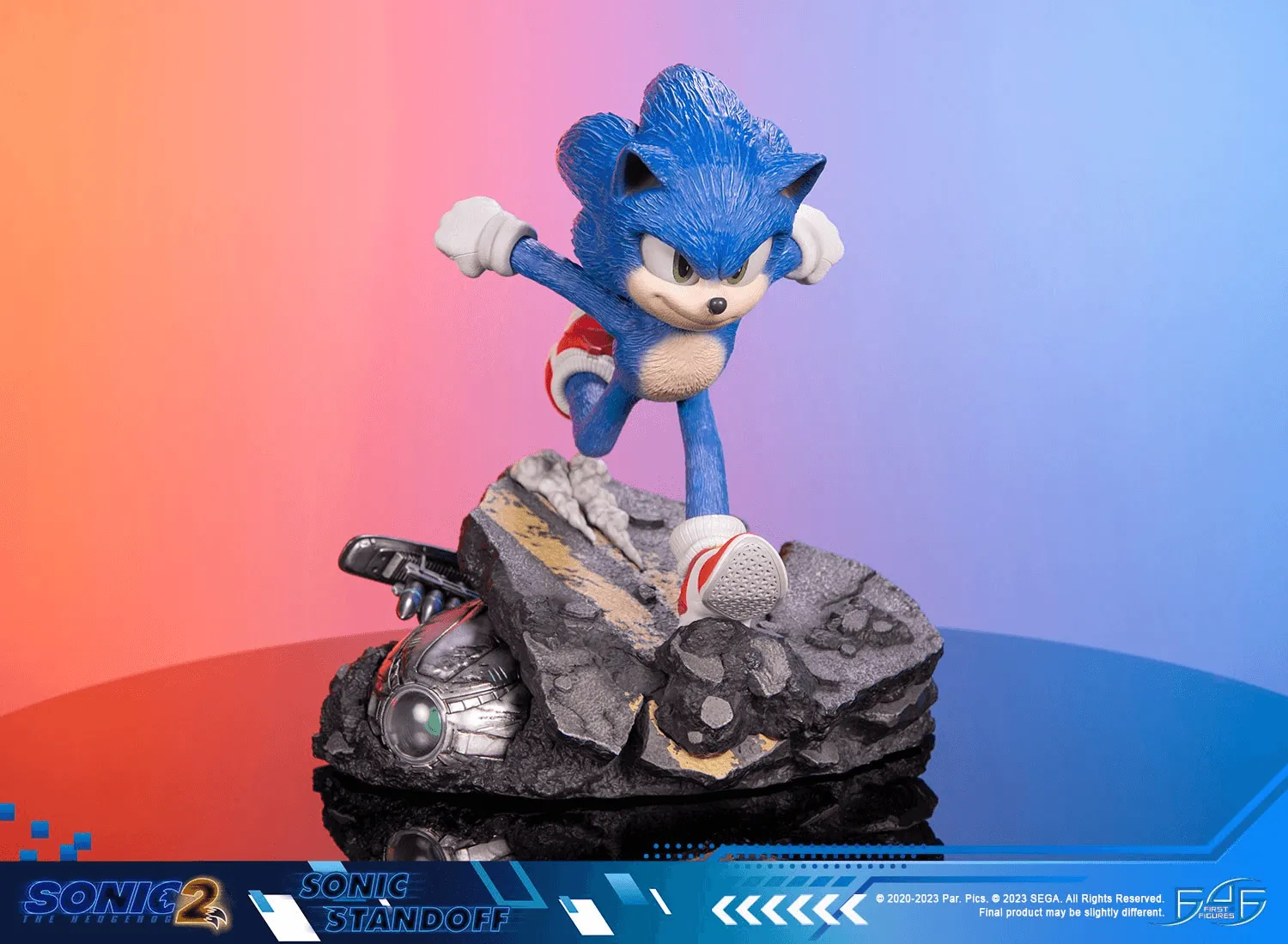 Sonic The Hedgehog 2 - Sonic Standoff Statue - Image 10