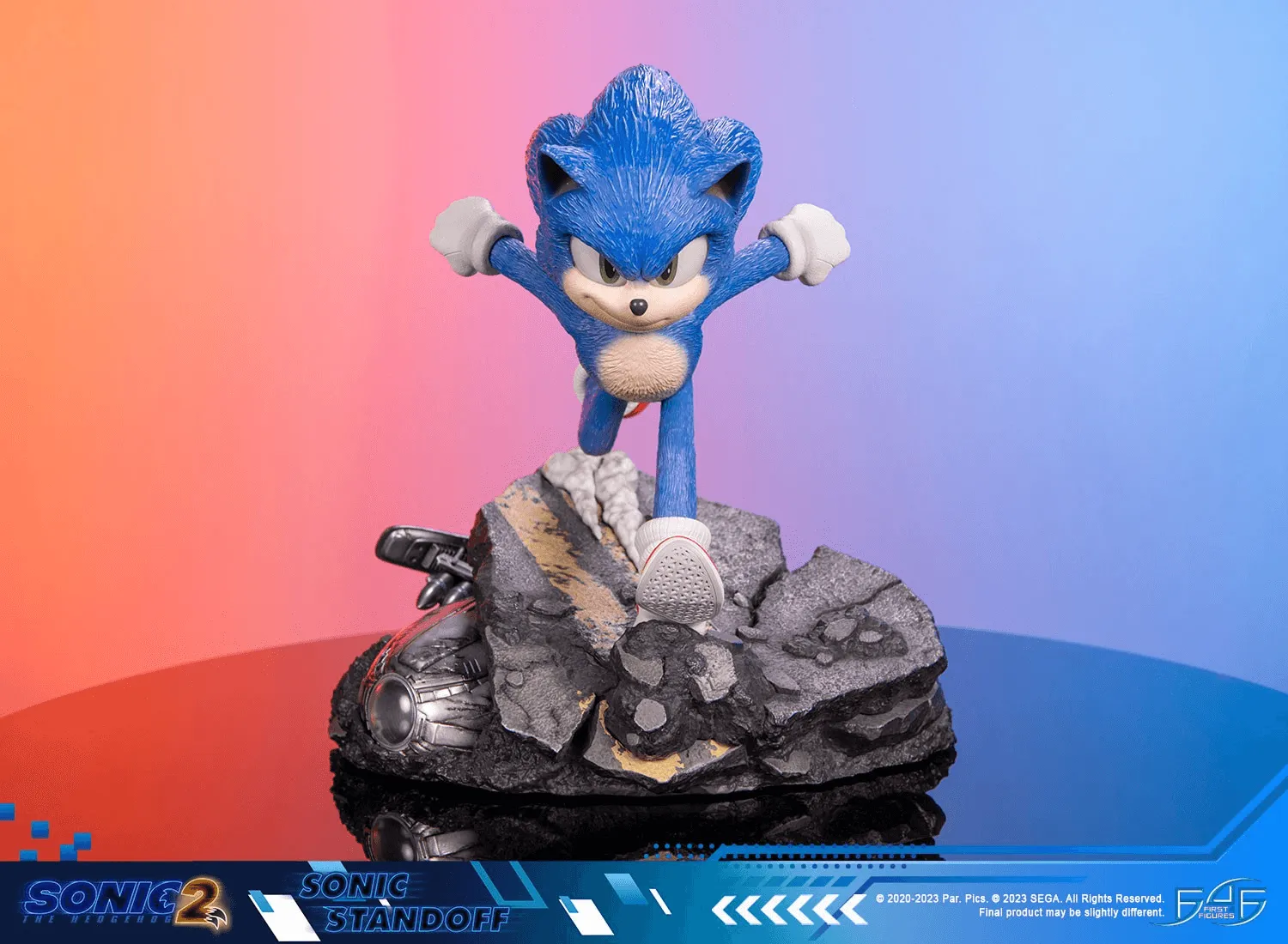 Sonic The Hedgehog 2 - Sonic Standoff Statue - Image 11