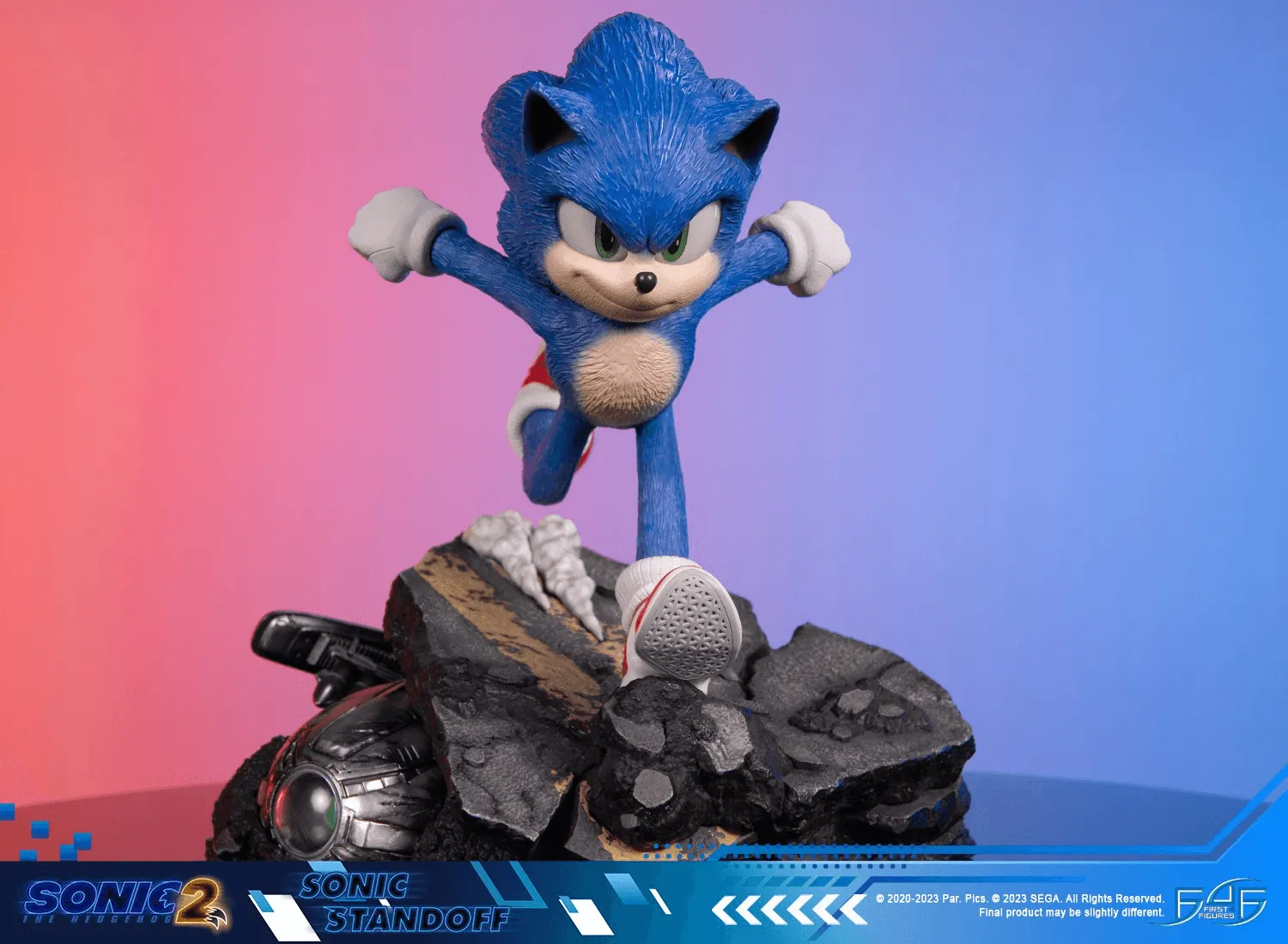 Sonic The Hedgehog 2 - Sonic Standoff Statue - Image 16