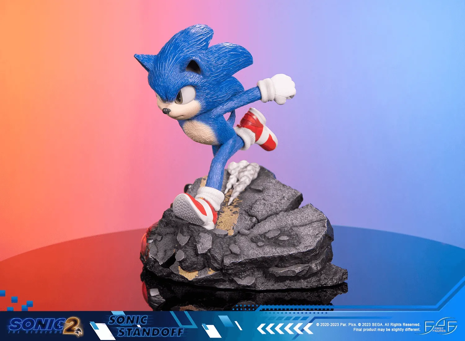 Sonic The Hedgehog 2 - Sonic Standoff Statue - Image 4