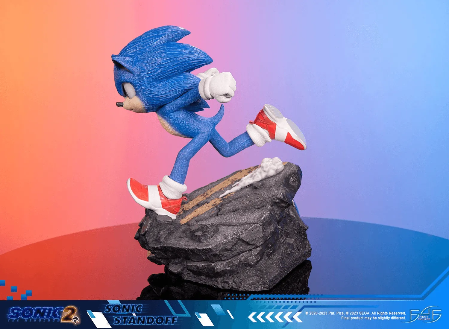 Sonic The Hedgehog 2 - Sonic Standoff Statue - Image 5