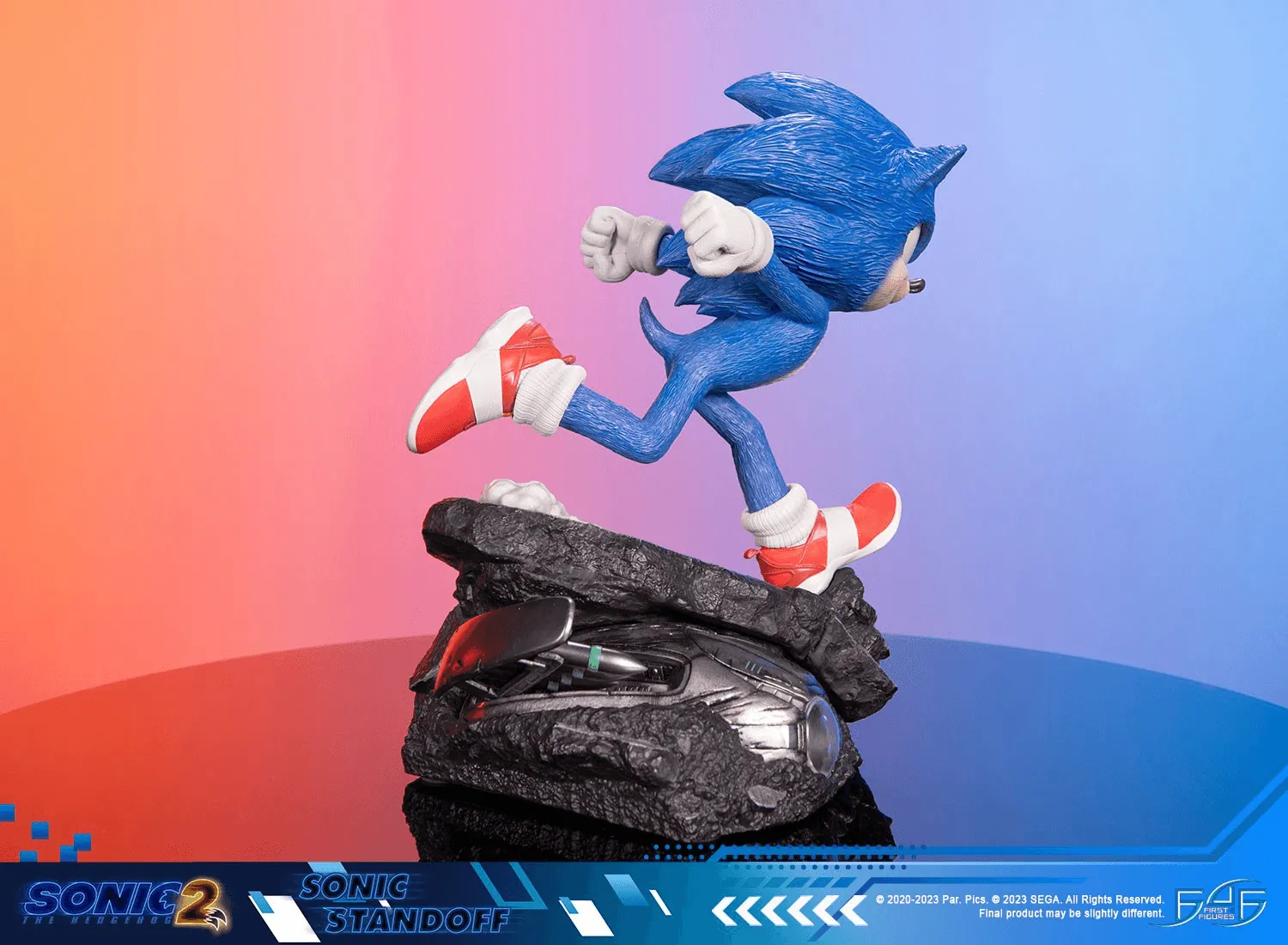 Sonic The Hedgehog 2 - Sonic Standoff Statue - Image 8
