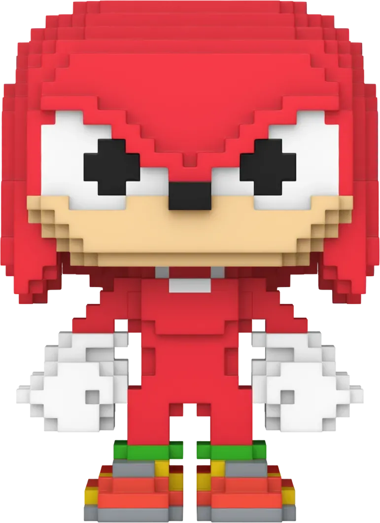 Sonic the Hedgehog - Knuckles 8-Bit US Exclusive Pop! Vinyl [RS] - Image 2