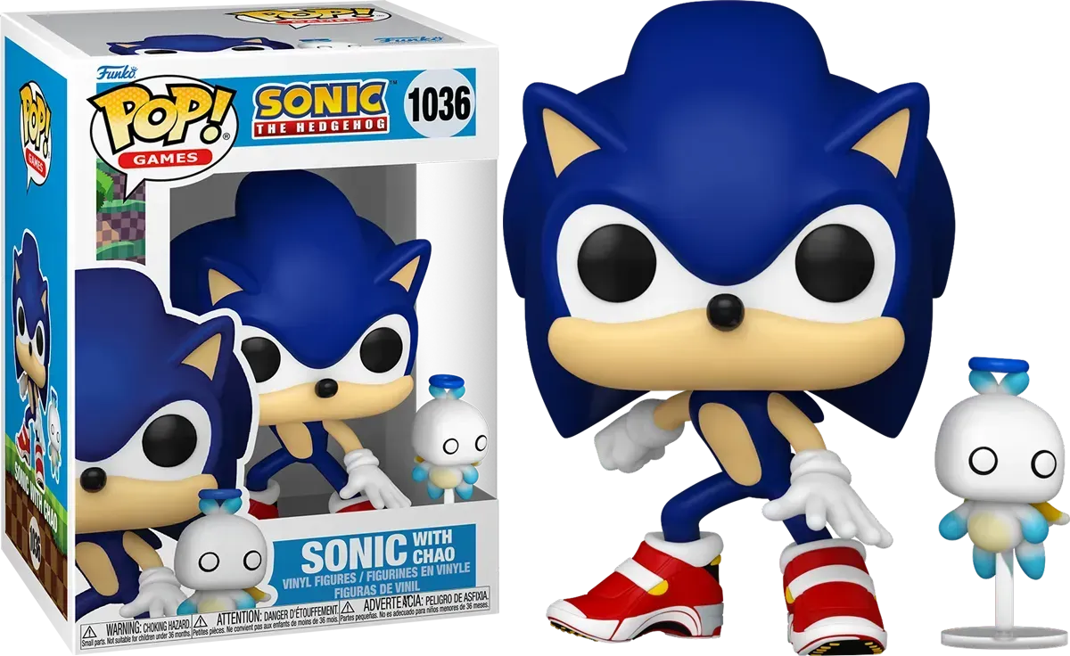 Sonic the Hedgehog - Sonic with Chao Pop! Vinyl