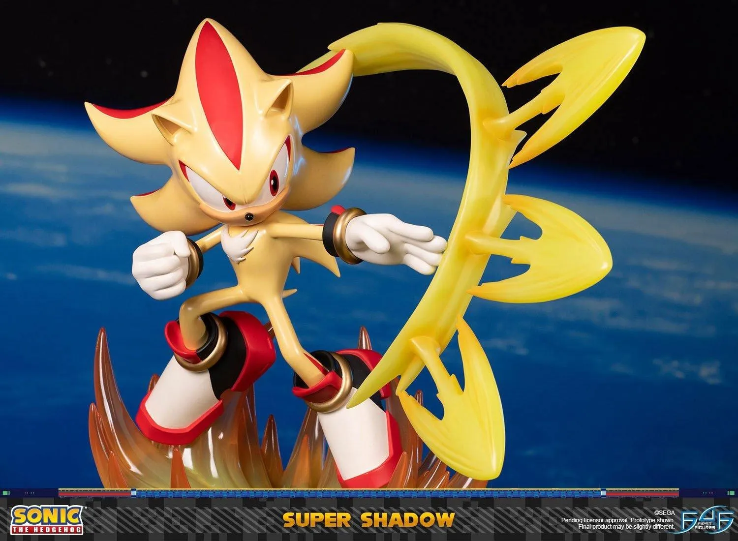 Sonic the Hedgehog - Super Shadow Statue - Image 6