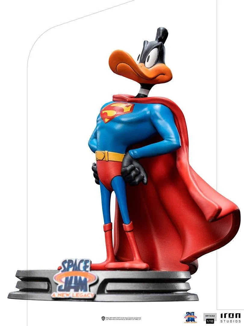 Space Jam 2: A New Legacy - Daffy Duck Superman 1:10 Scale Statue - Image 14