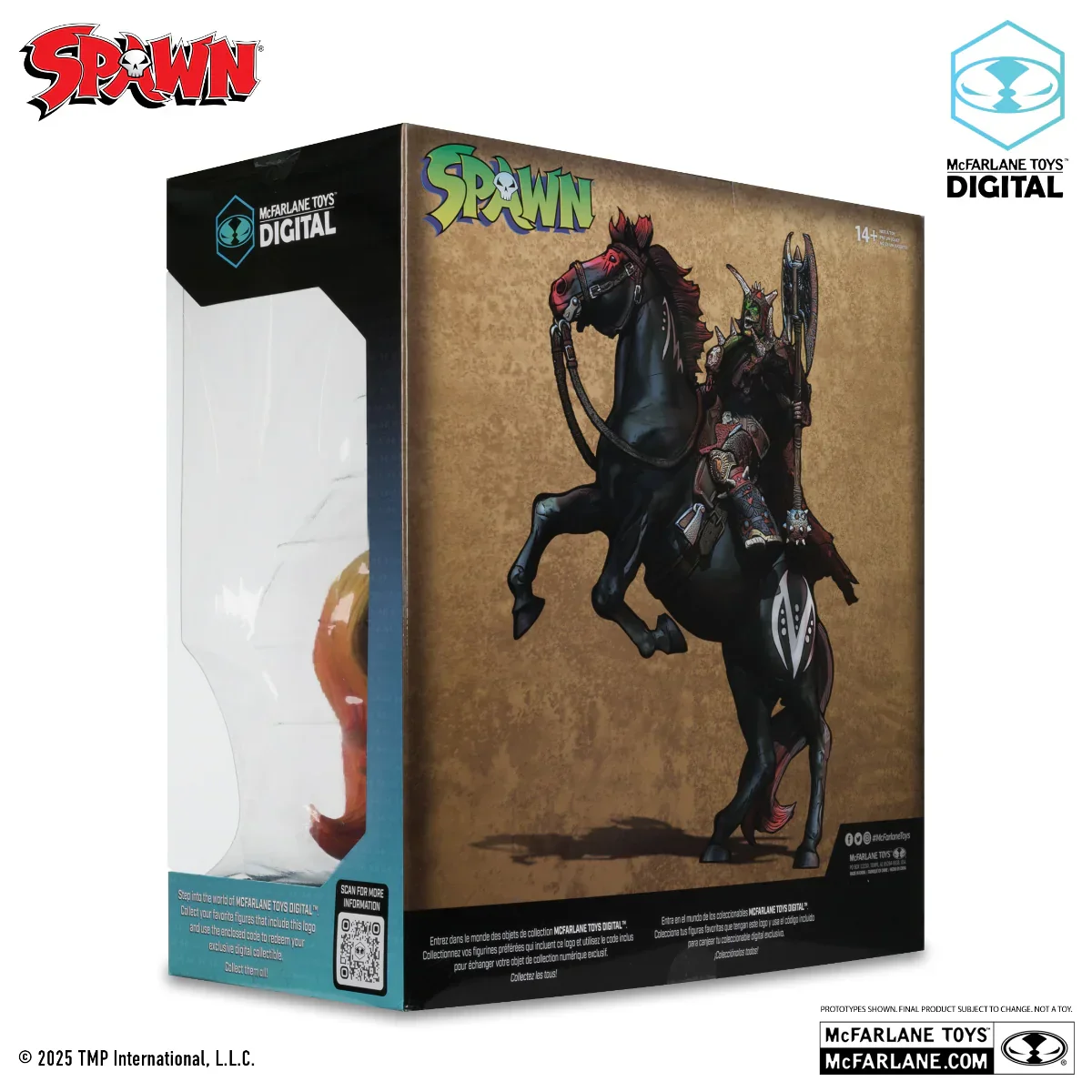 Spawn - Bloodaxe "Spawn The Dark Ages" 2PK Gold Label 7" Figure - Image 12