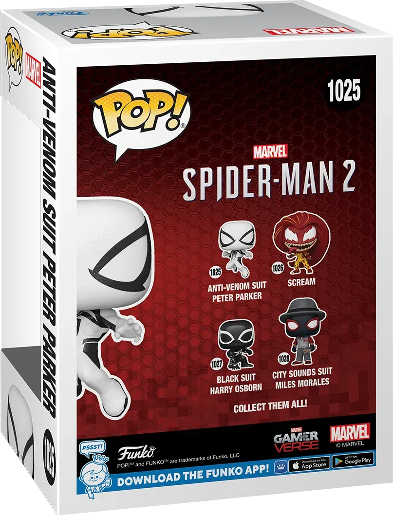Spider-Man 2 (VG 2023) - Anti-Venom Suit Peter Parker Pop! Vinyl - Image 4