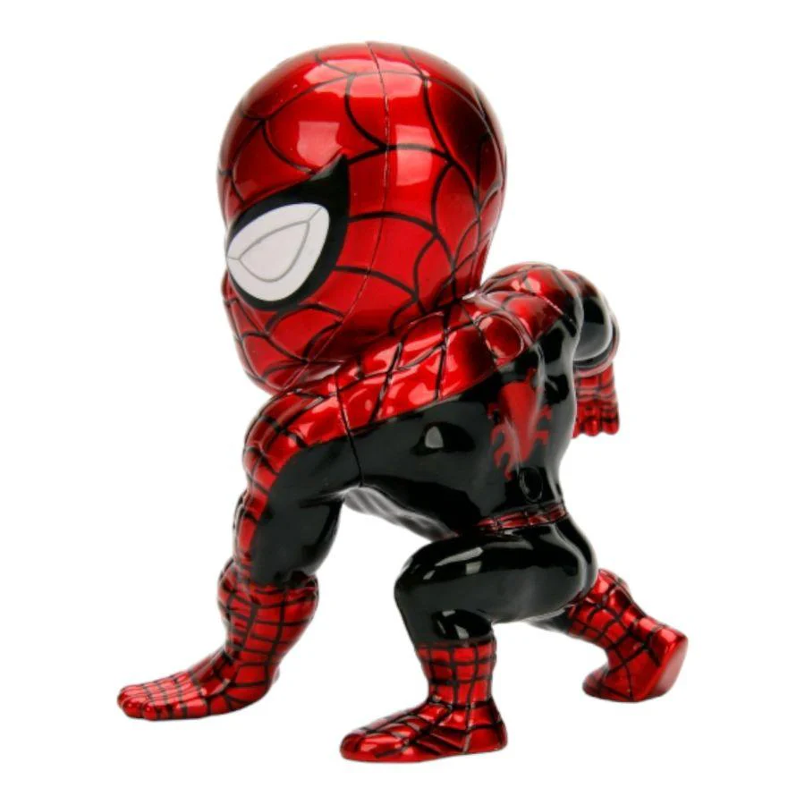 Spider-Man (comics) - Spider-Man Red / Black 4" Metals - Image 4