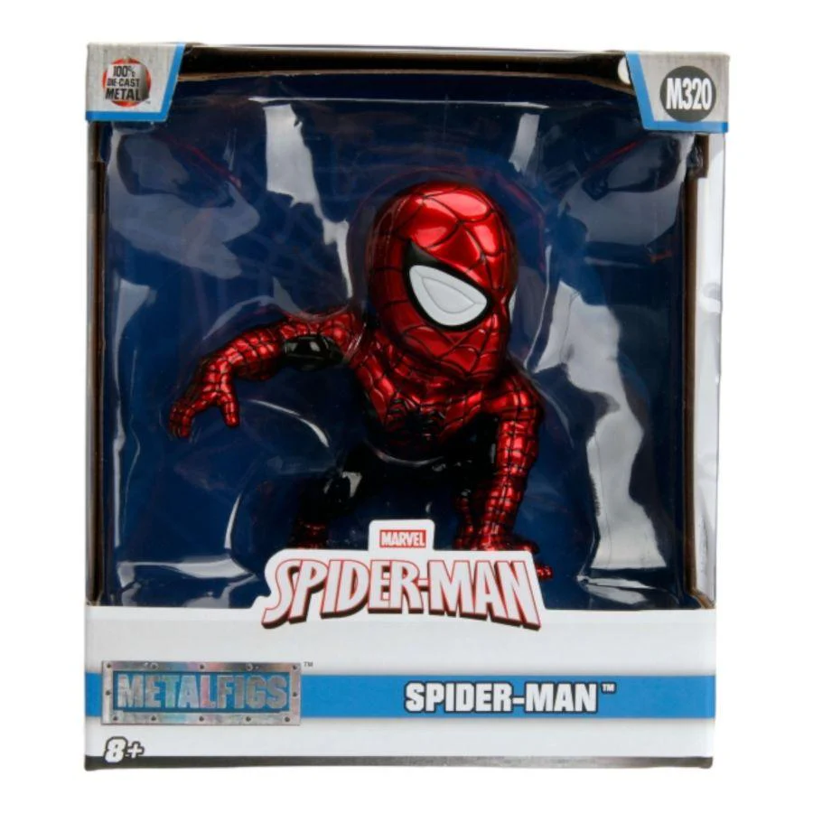 Spider-Man (comics) - Spider-Man Red / Black 4" Metals - Image 6