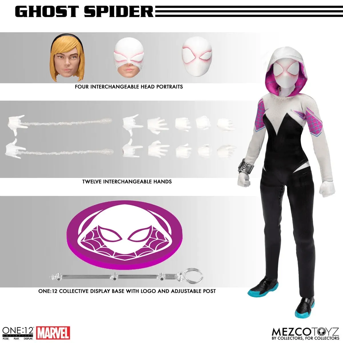 Spider-Man - Ghost Spider ONE:12 Collective Figure - Image 3