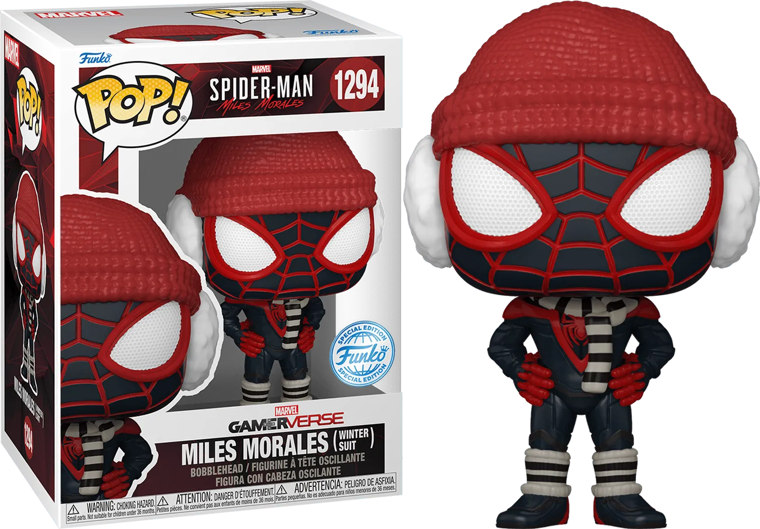 Spider-Man: Miles Morales - Winter Miles Pop! Vinyl [RS]