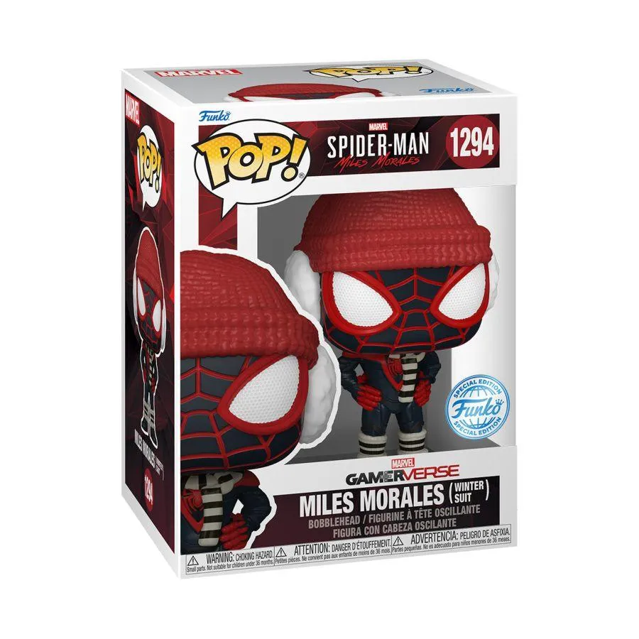 Spider-Man: Miles Morales - Winter Miles Pop! Vinyl [RS] - Image 3