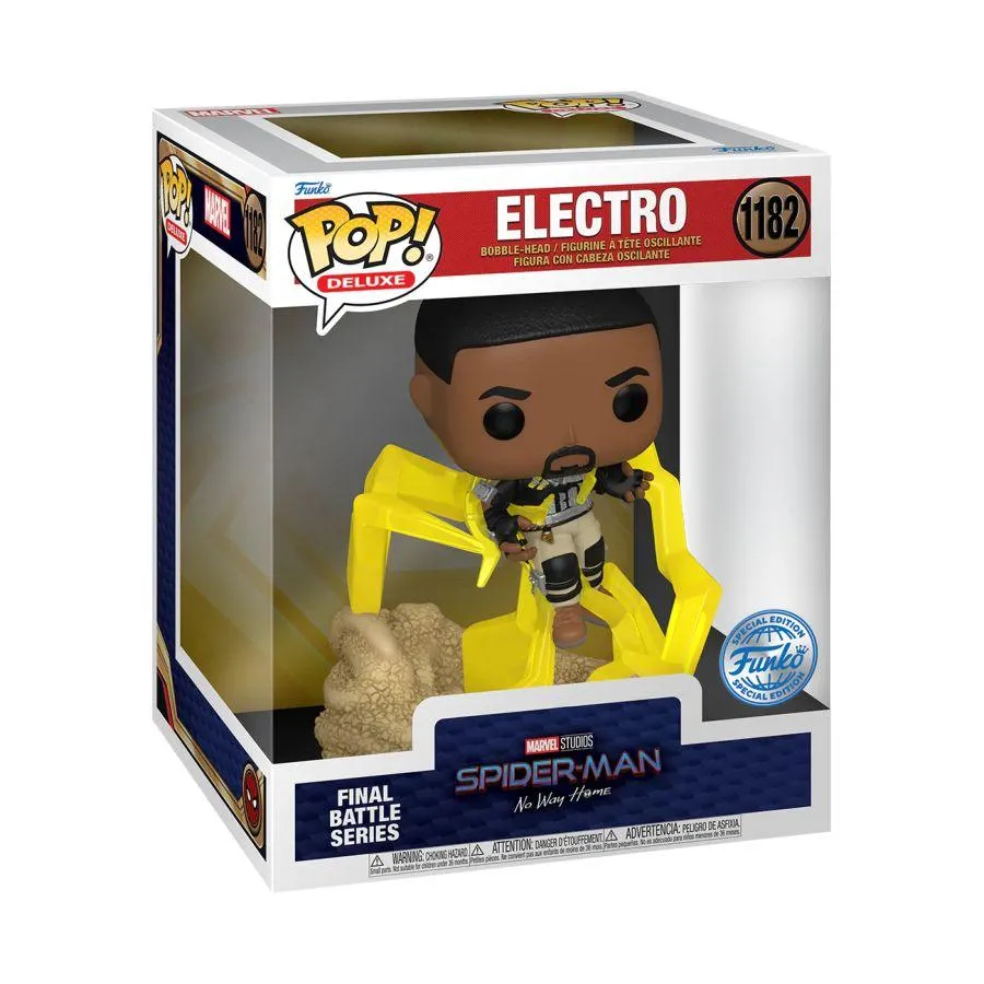 Spider-Man: No Way Home - Electro Build-A-Scene US Exclusive Pop! Deluxe [RS] - Image 3