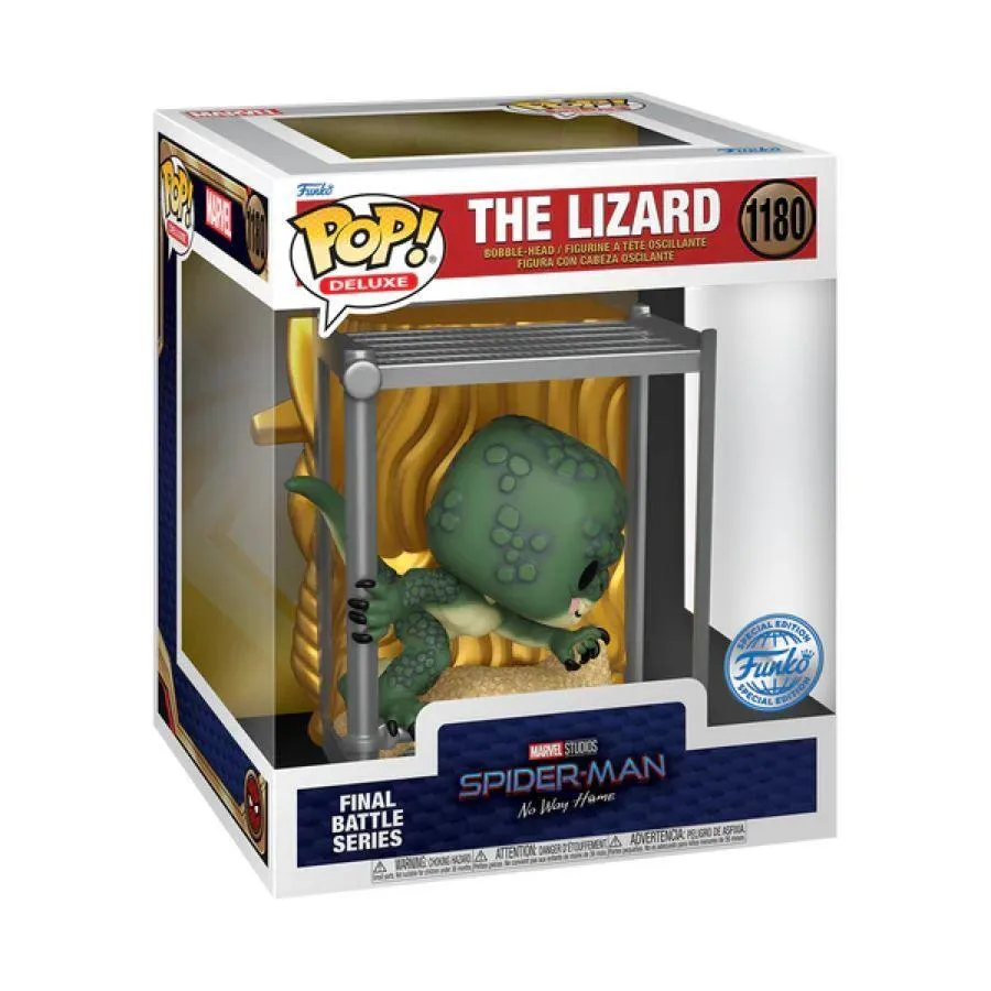 Spider-Man: No Way Home - The Lizard Build A Scene Pop! Deluxe [RS]