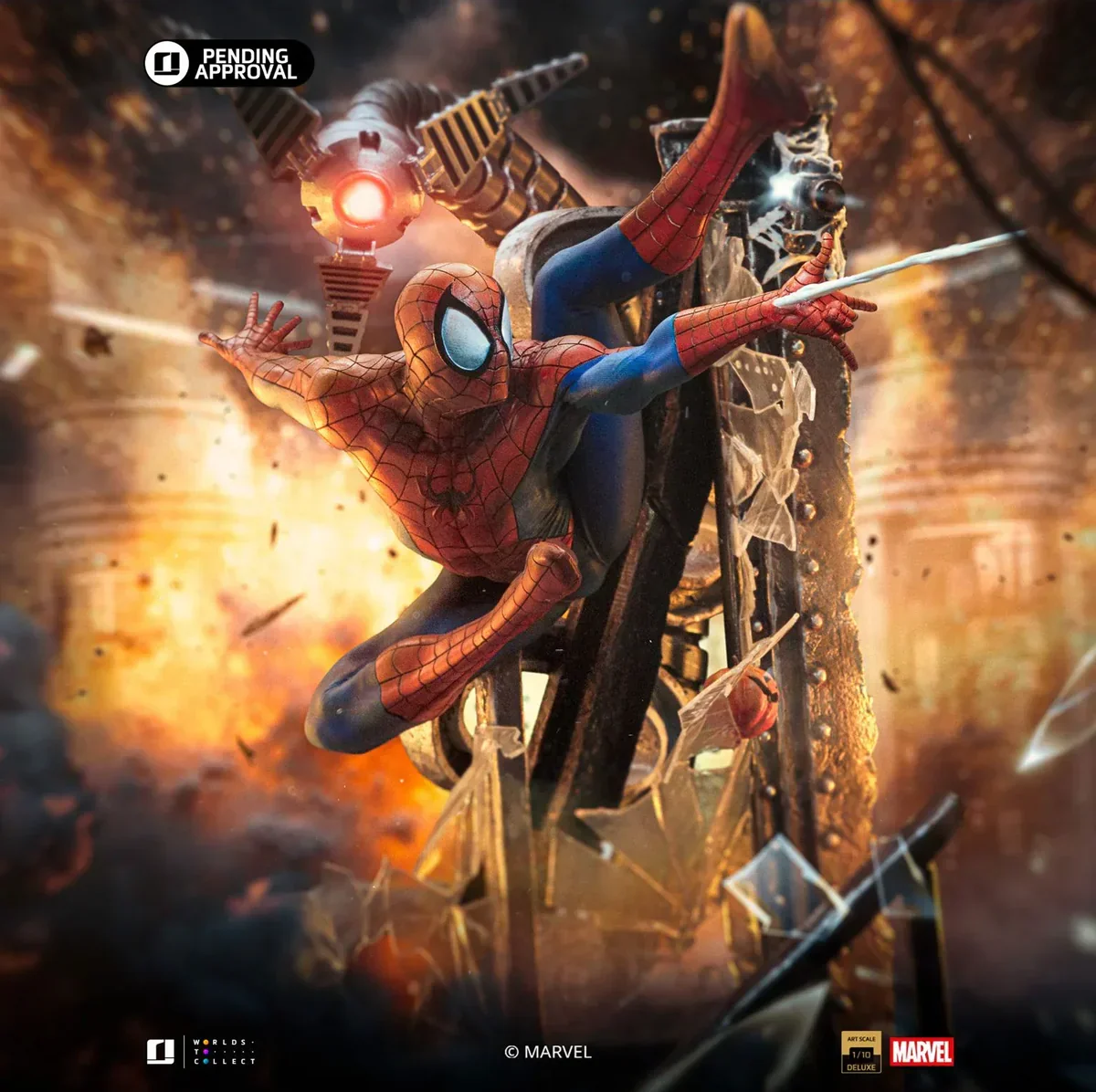 Spider-Man - Spider-Man 10th Anniversary 1:10 Scale Statue - Image 2