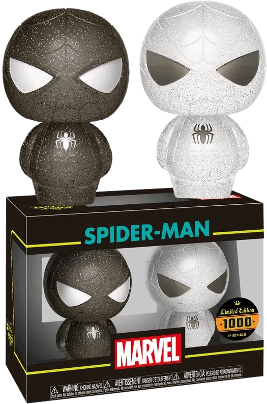 Spider-Man - Spider-Man (White & Black) XS Hikari 2-pack