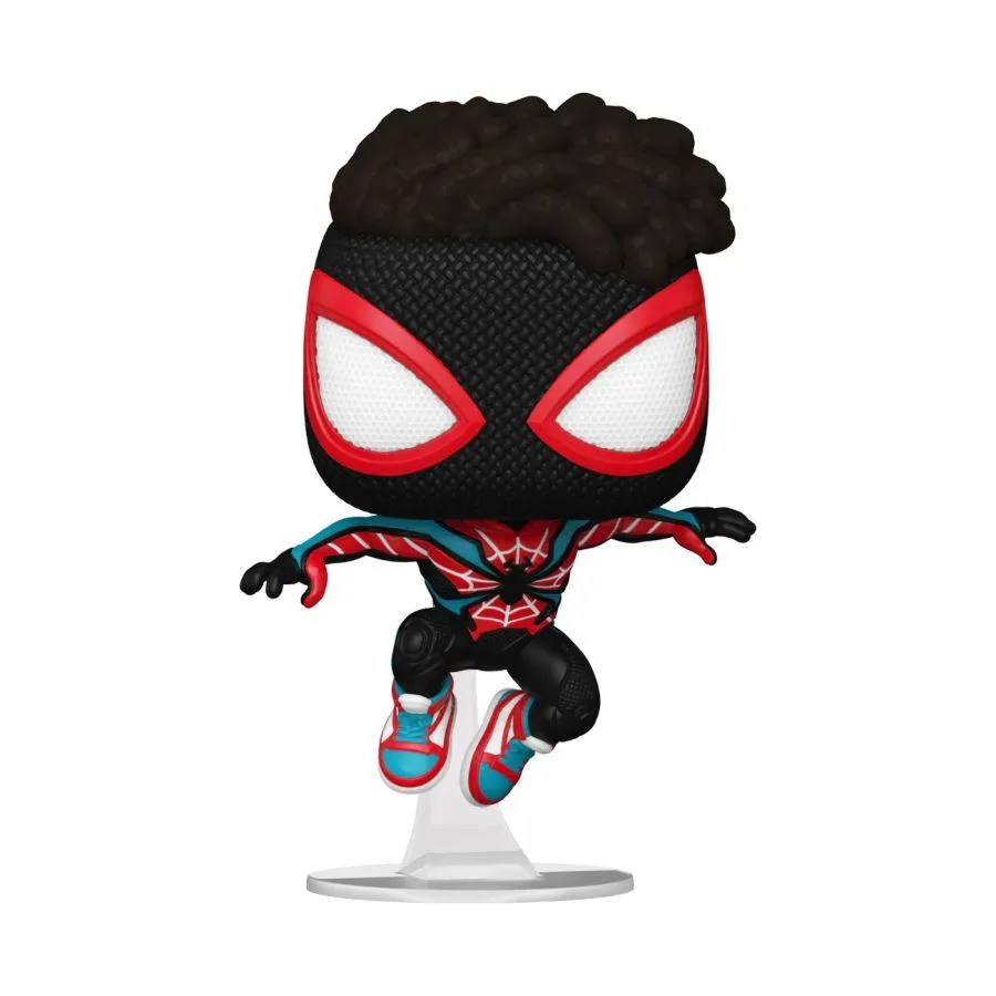 Spiderman 2 (VG'23) - Miles Morales in Evolved Suit US Exclusive Pop! Vinyl [RS] - Image 2