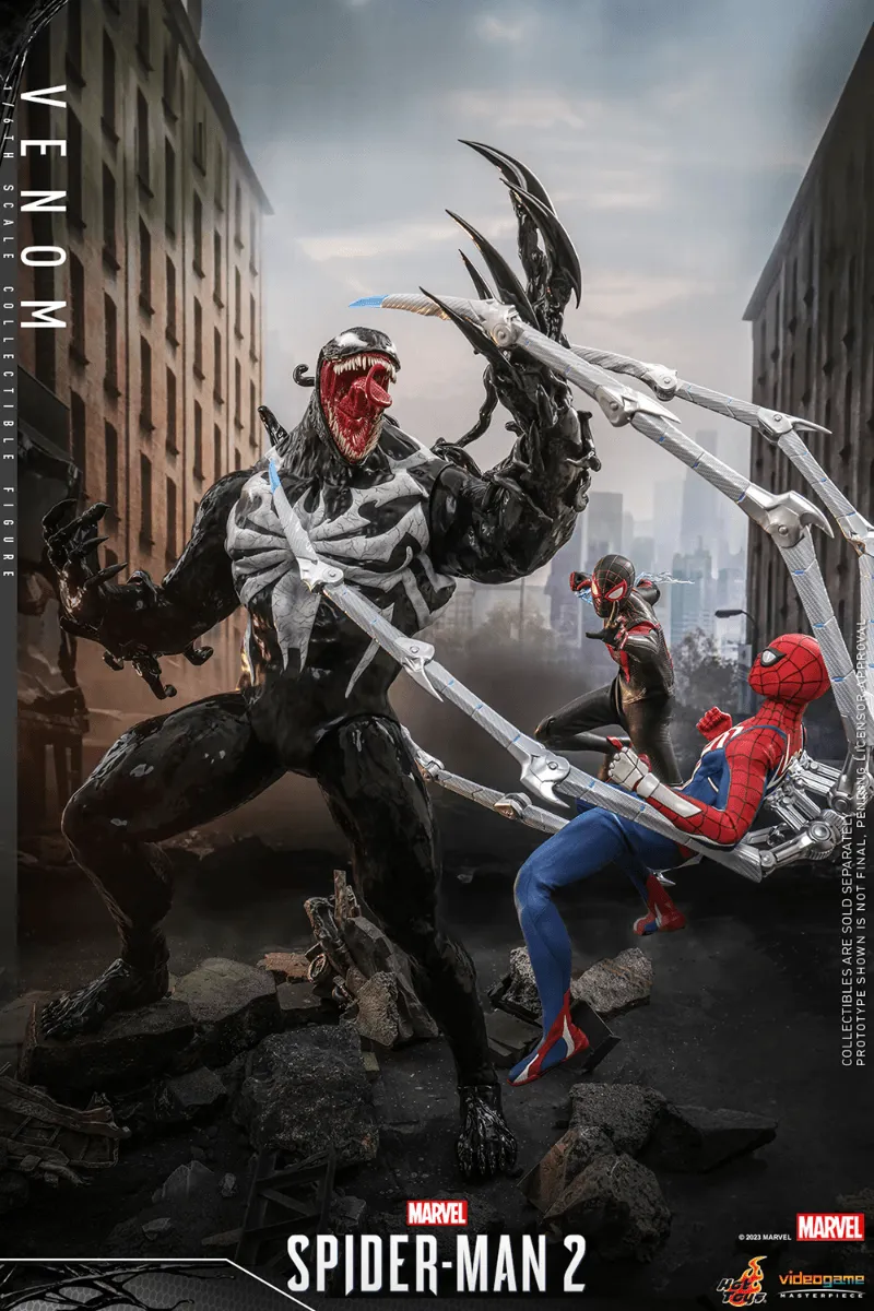 Spider-man 2 (Video Game 2023) - Venom 1:6 Scale Action Figure - Image 12