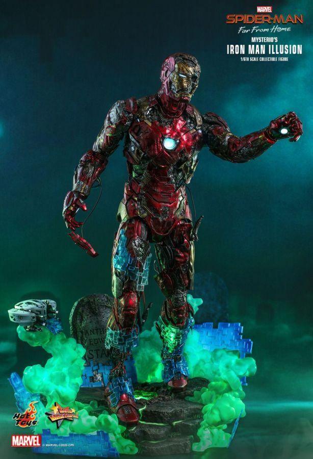 Spider-Man: Far From Home - Mysterio's Iron Man Illusion 1:6 Scale 12" Action Figure - Image 7