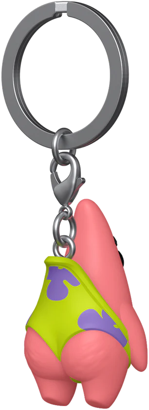 SpongeBob SquarePants - Patrick with Wedgie US Exclusive Pop! Keychain [RS] - Image 3