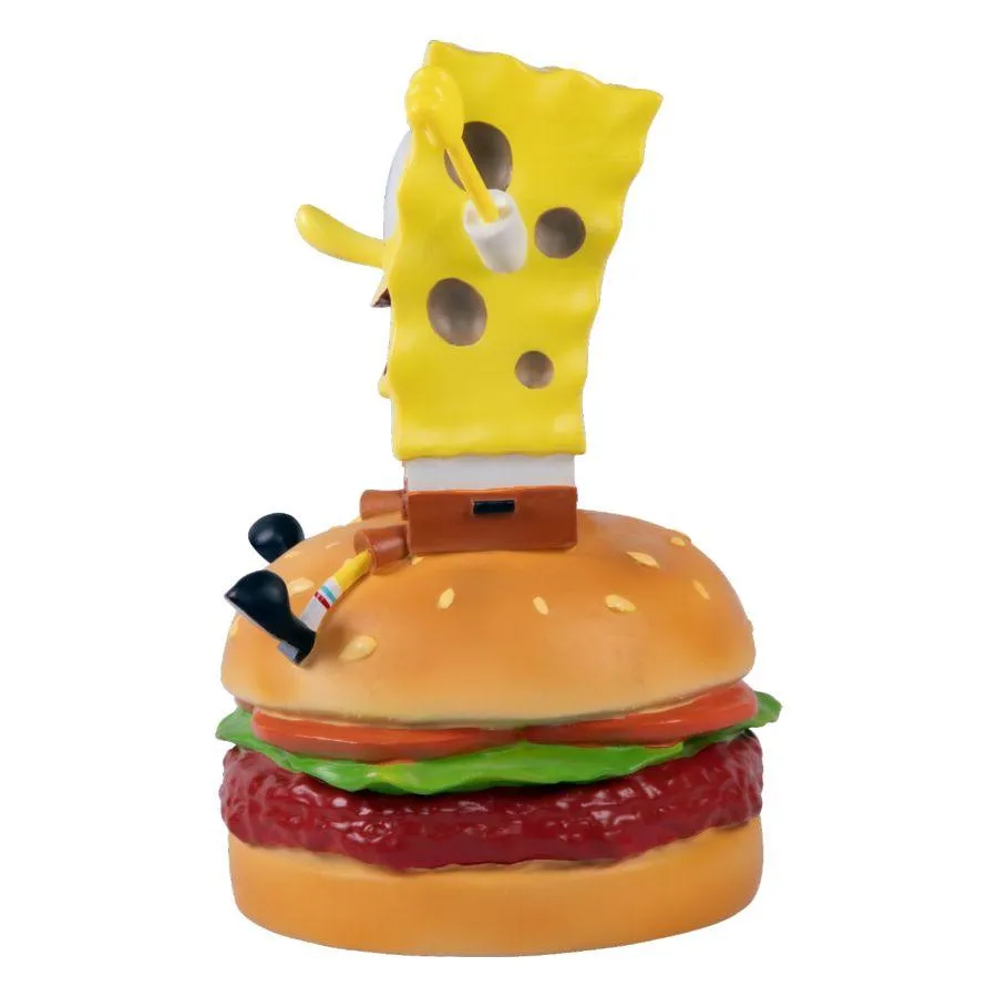 Spongebob SquarePants - SpongeBob on Hamburger Resin Statue - Image 3