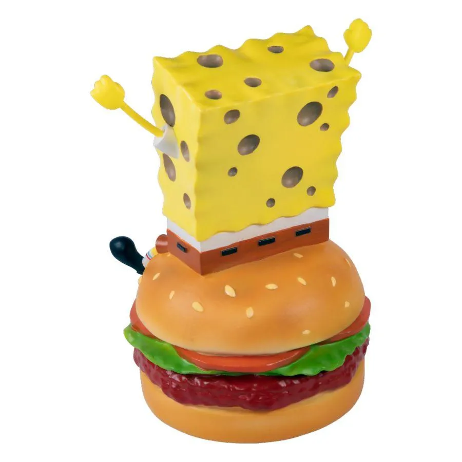 Spongebob SquarePants - SpongeBob on Hamburger Resin Statue - Image 4