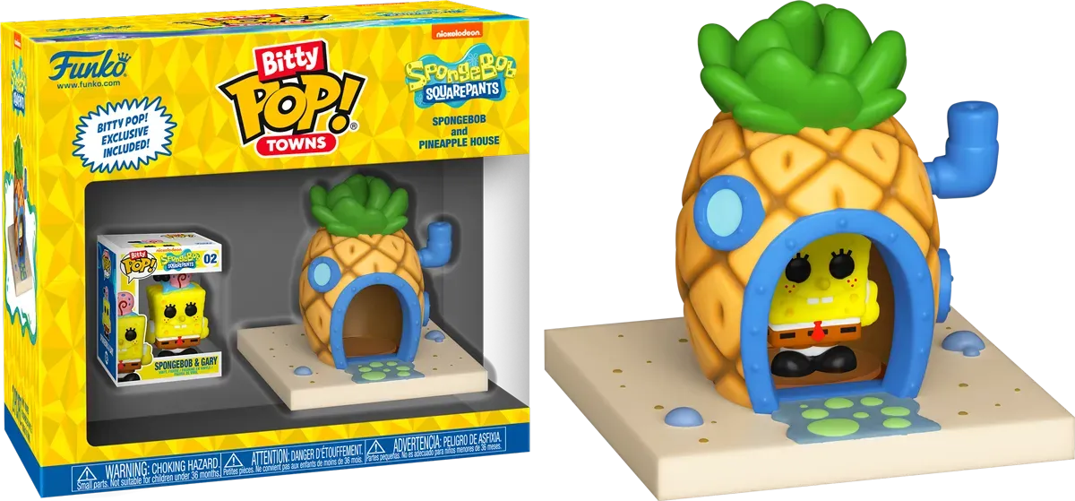 SpongeBob Squarepants - SpongeBob's House Bitty Pop! Town