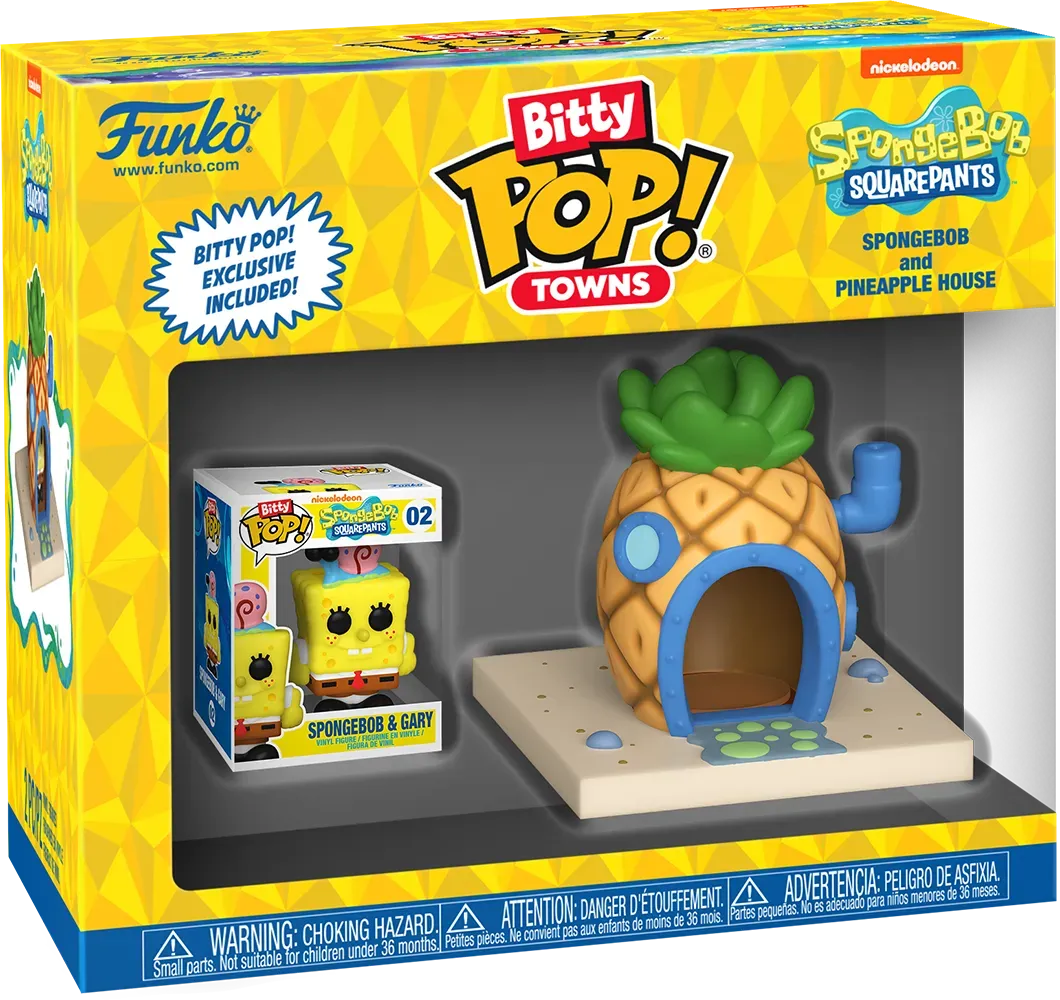 SpongeBob Squarepants - SpongeBob's House Bitty Pop! Town - Image 3
