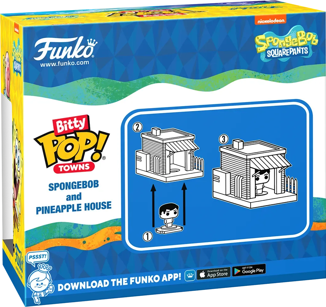 SpongeBob Squarepants - SpongeBob's House Bitty Pop! Town - Image 6