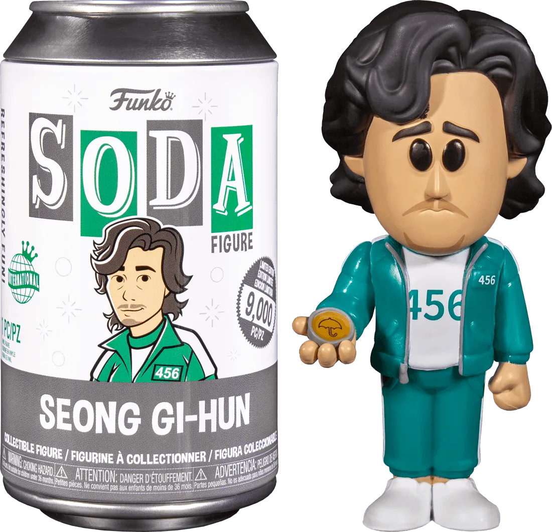 Squid Game - Seong Gi-Hun (with chase) Vinyl Soda