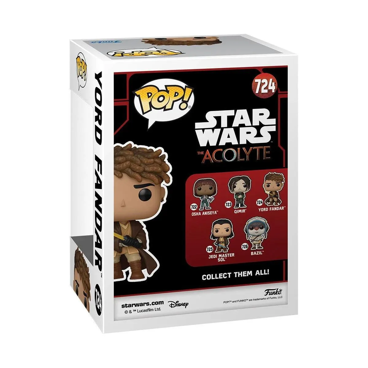 Star Wars: Acolyte - Yord Fandar Pop! Vinyl - Image 4