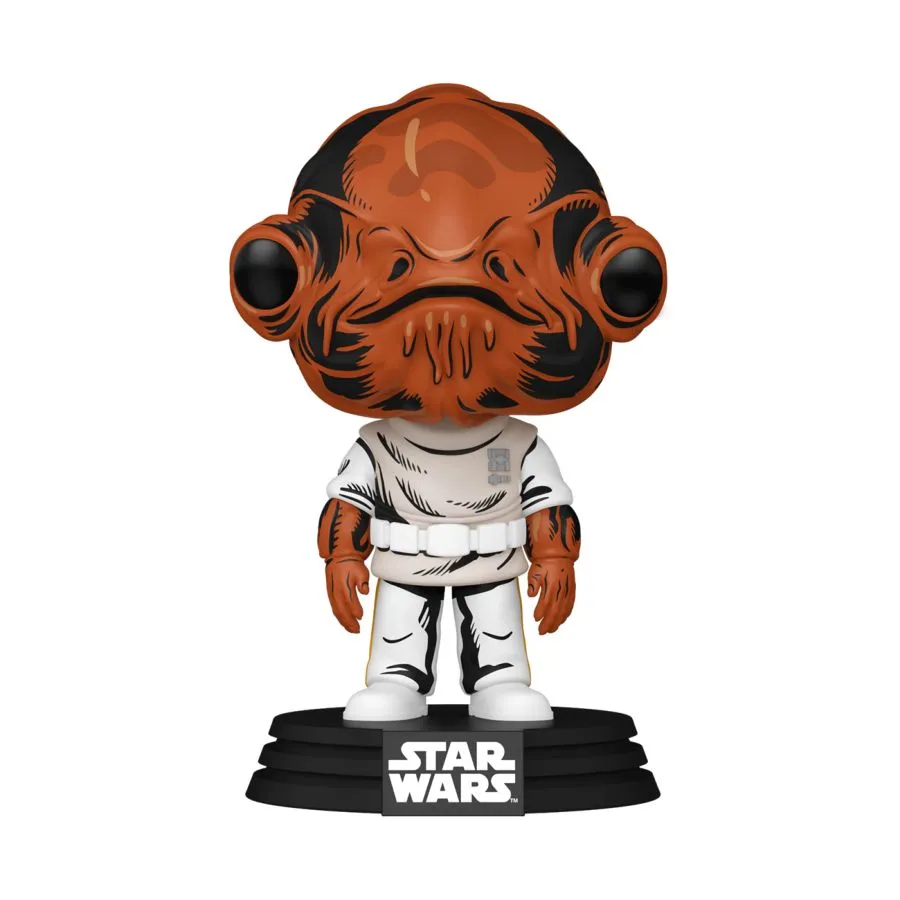 Star Wars - Admiral Ackbar Retro US Exclusive Pop! Vinyl [RS] - Image 2