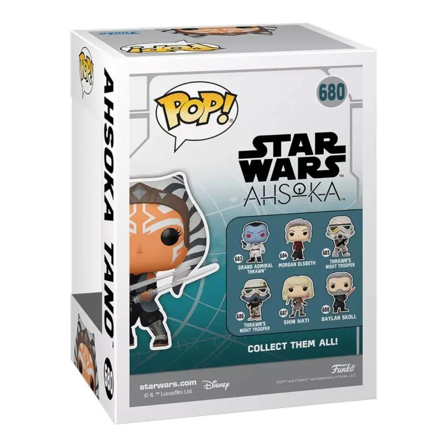 Star Wars: Ahsoka (TV) - Ahsoka Tano with Dual Lightsabers US Exclusive Pop! Vinyl [RS] - Image 2
