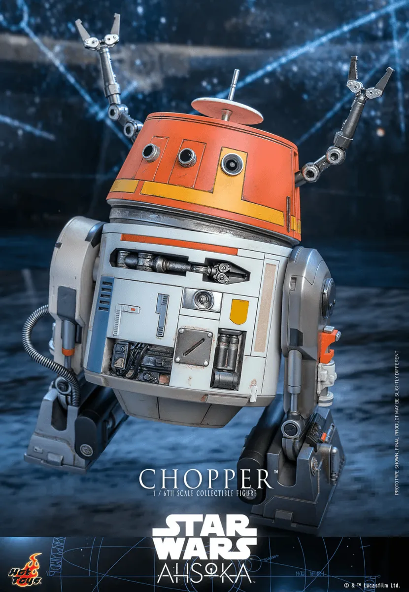 Star Wars: Ahsoka (TV) - Chopper 1:6 Scale Collectable Action Figure - Image 4